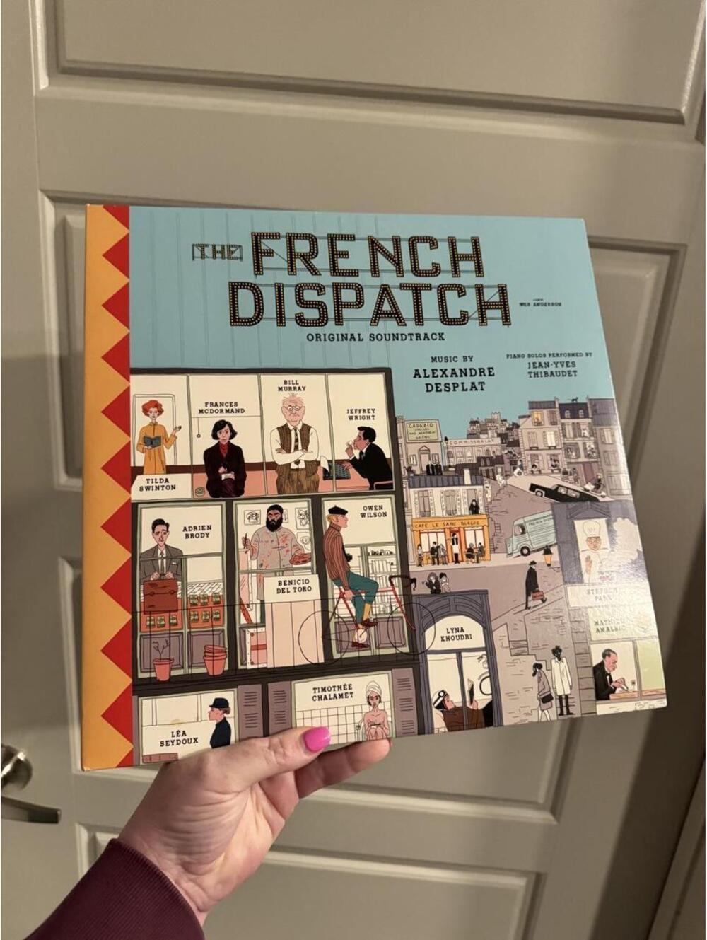 The French Dispatch Original Soundtrack 2LP Vinyl Wes Anderson Alexandre Desplat